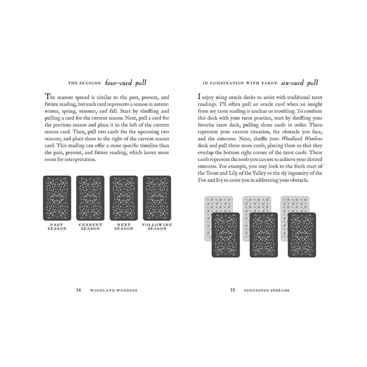 shop in-store or online for woodland wardens oracle deck a zen collection crystal stores Barrie.