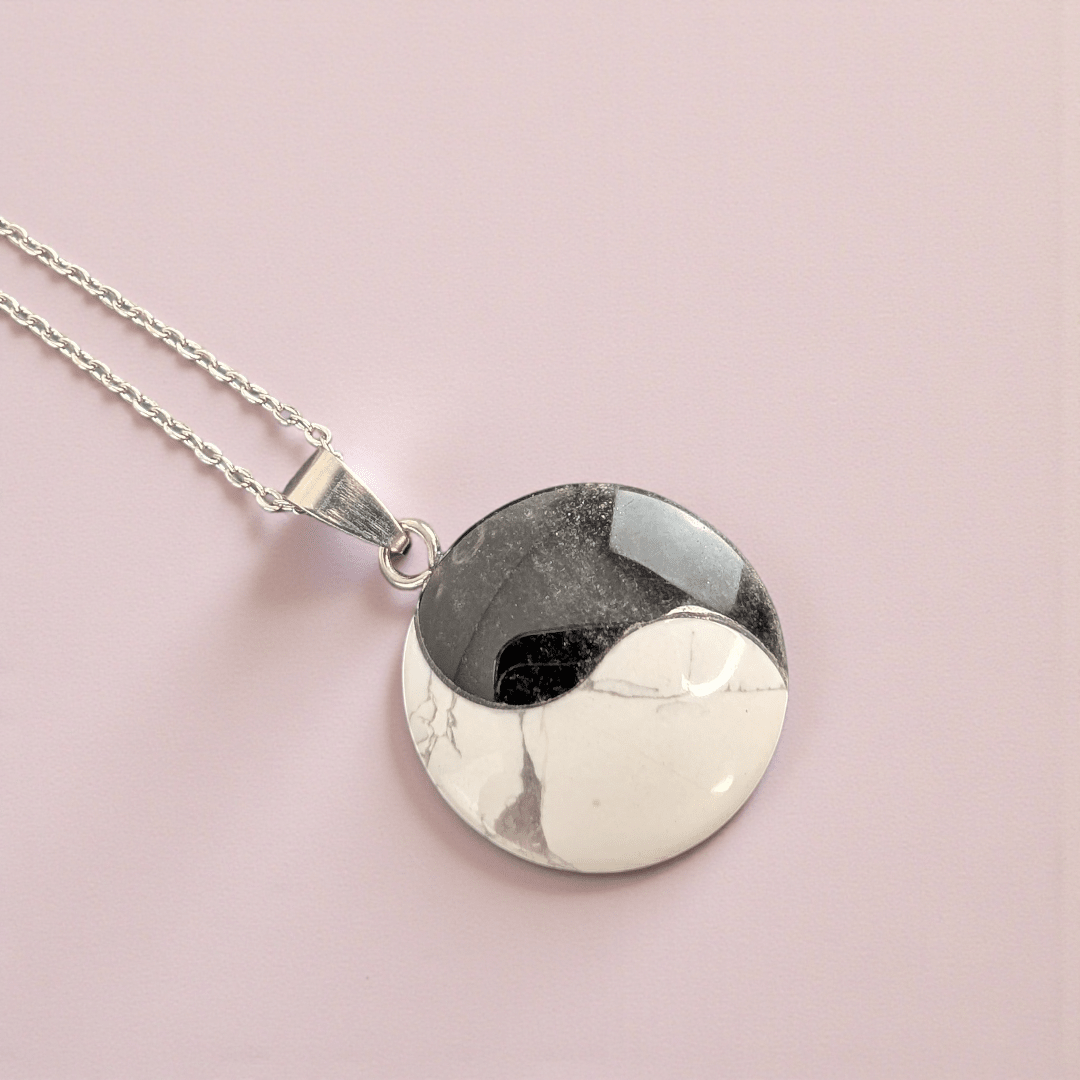 calming crystal necklace for overstimulation available at zen collection metaphysical store  in Barrie. Shop in-store or online now