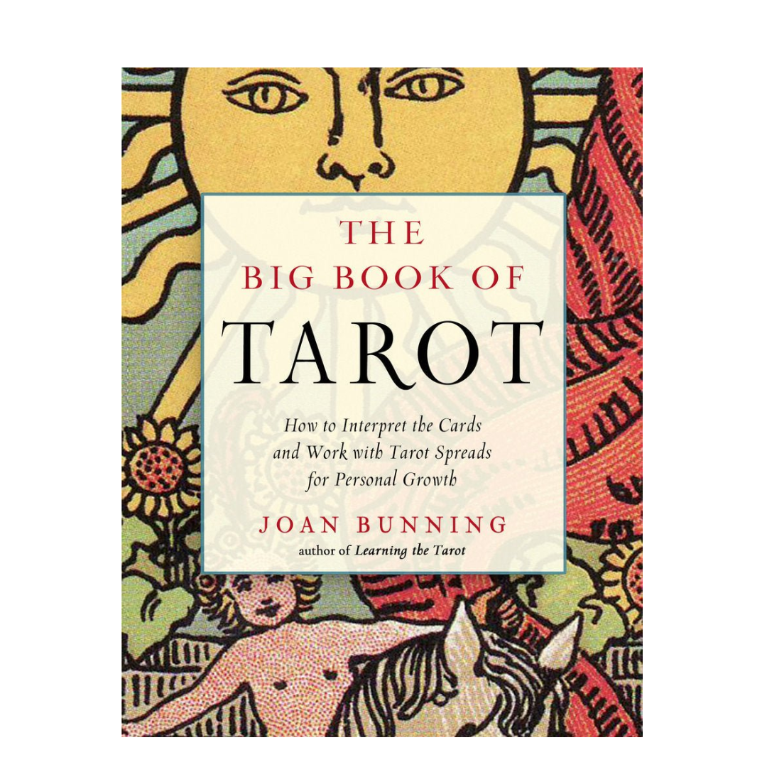 Zen Collection The Big Book of Tarot guidebook featuring colourful mystical artwork and card reading techniques