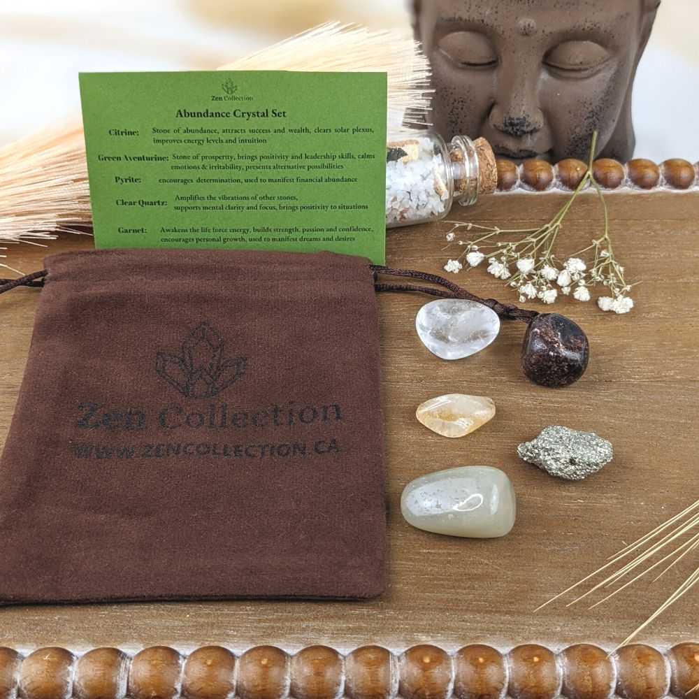 Abundance Crystal Set - Zen Collection
