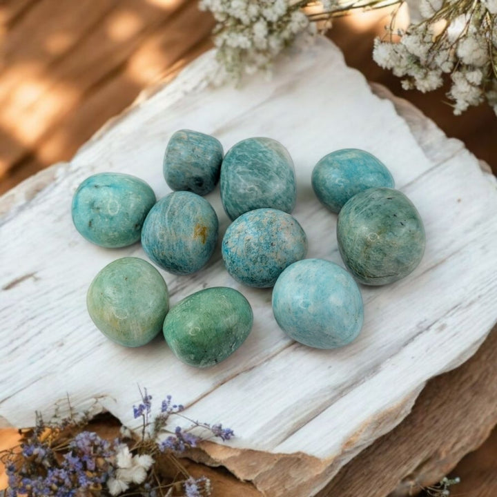 Amazonite Tumbles - Zen Collection