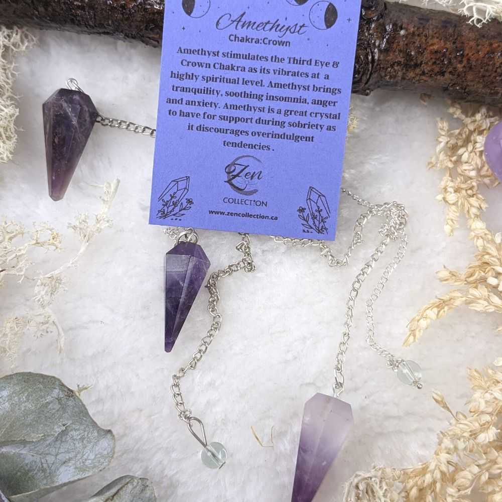 Amethyst Pendulum - Zen Collection