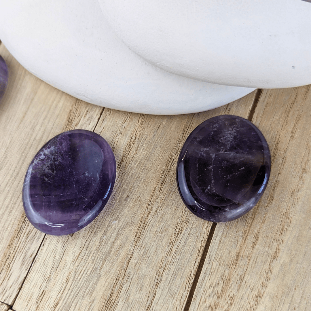 Amethyst Worry Stones - Zen Collection