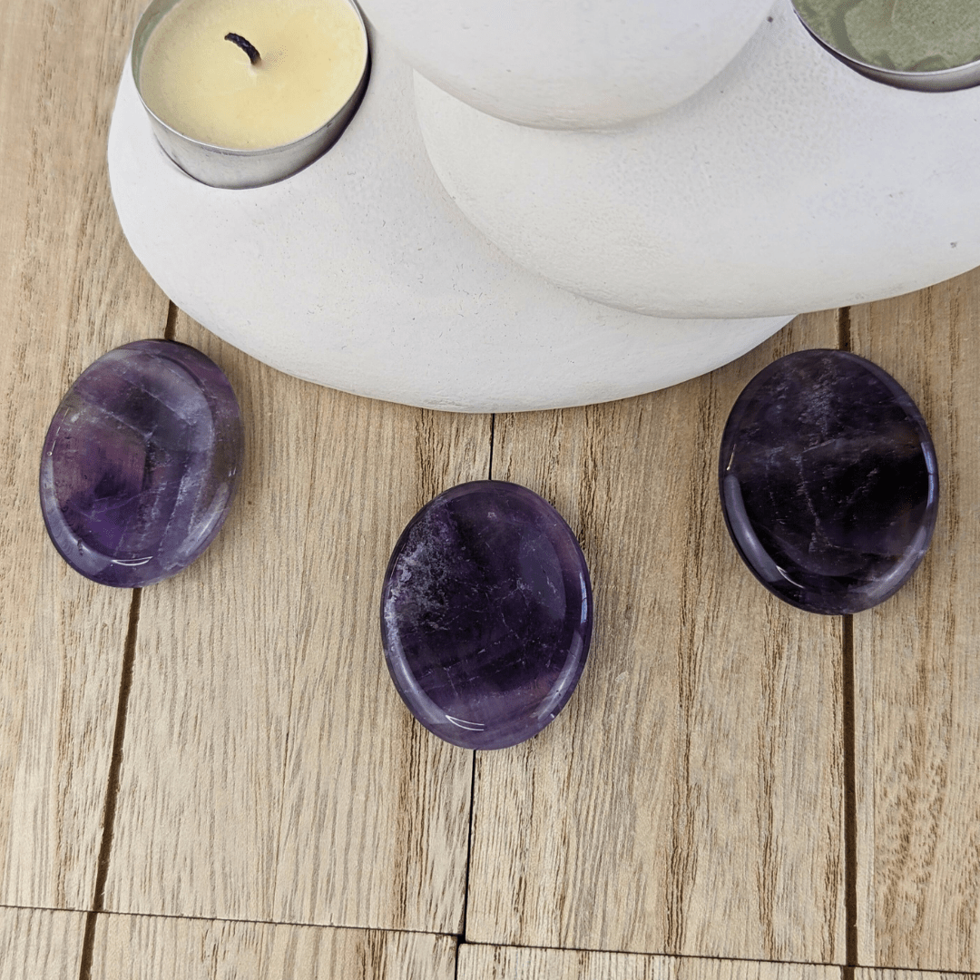 Amethyst Worry Stones - Zen Collection