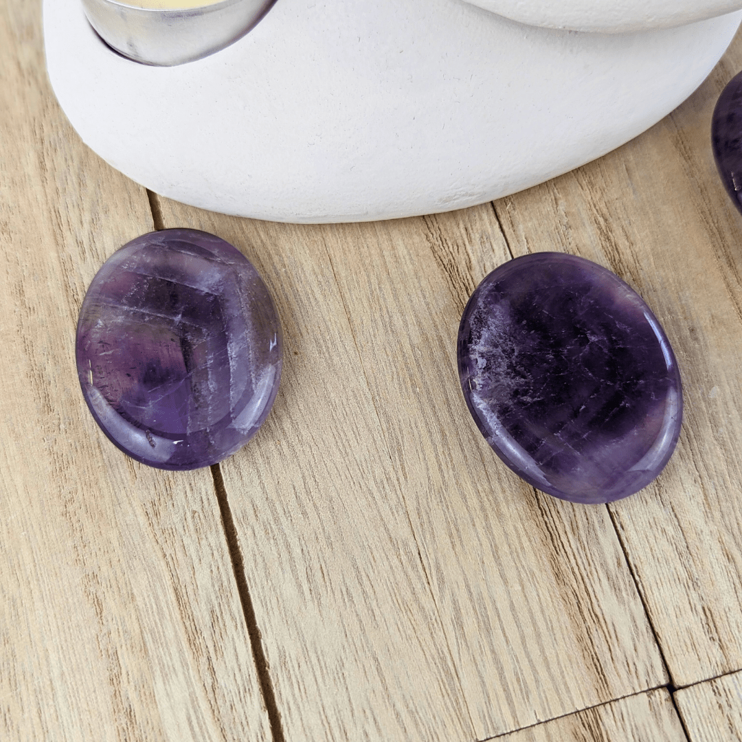 Amethyst Worry Stones - Zen Collection