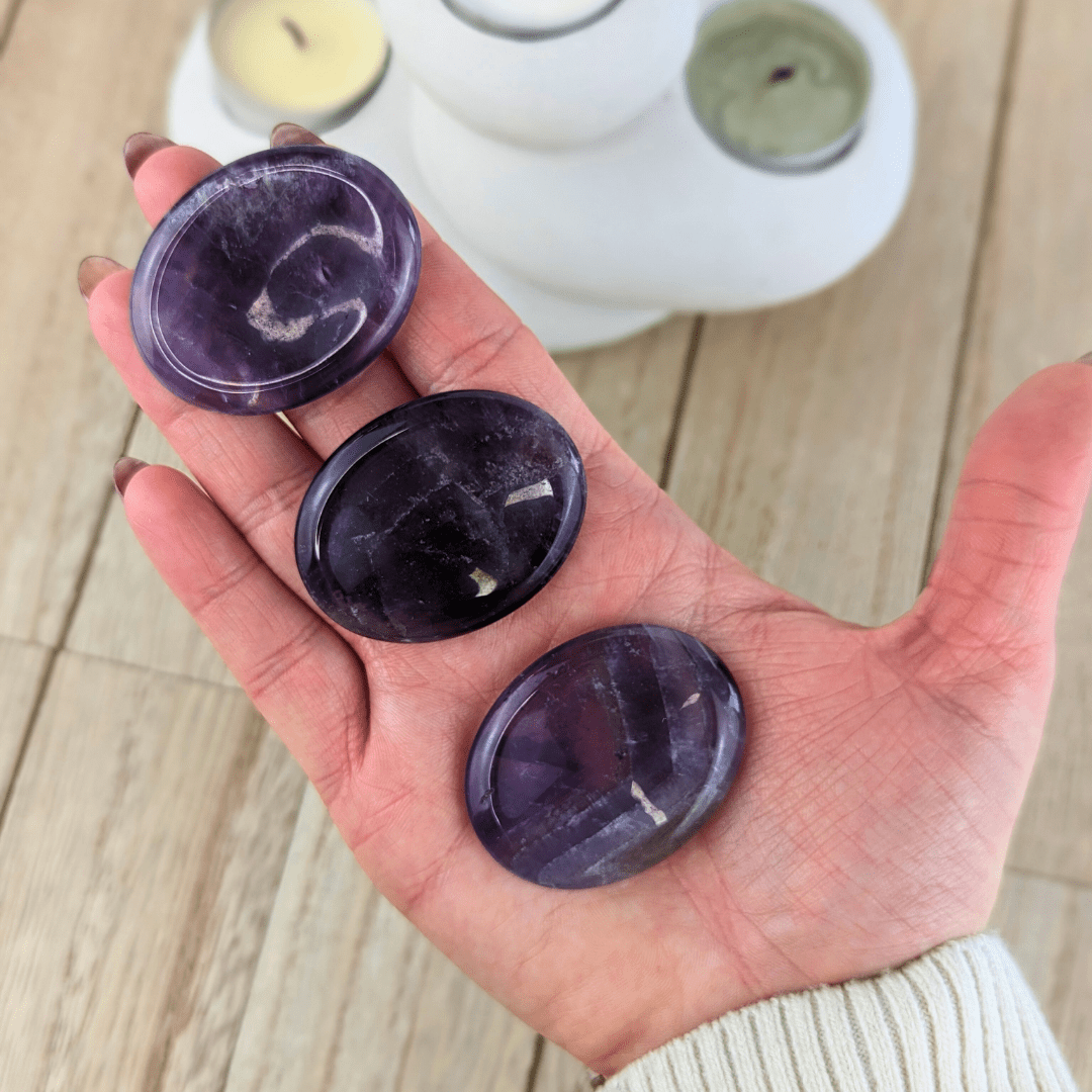 Amethyst Worry Stones - Zen Collection