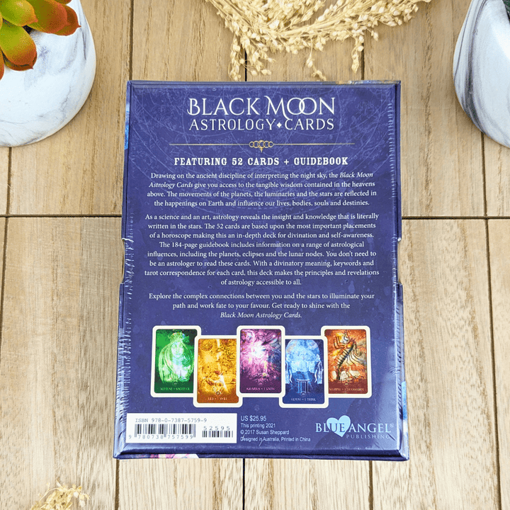 Black Moon Astrology Cards for Celestial Guidance order today from Zen Collection Metaphysical Store