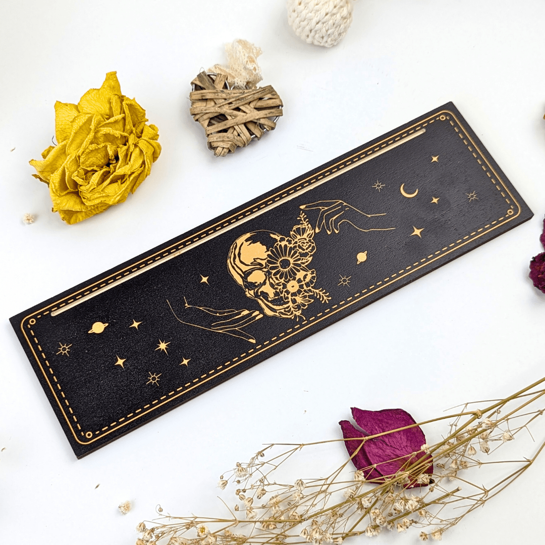 Black Skull Multi Card Holder - Zen Collection