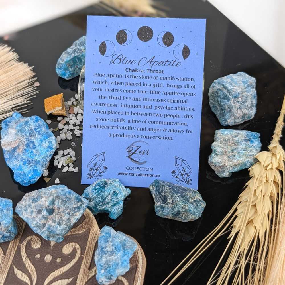 Blue Apatite - Zen Collection