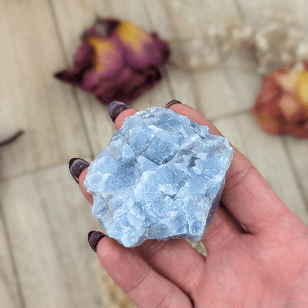 Blue Calcite Raw Chunk - Zen Collection