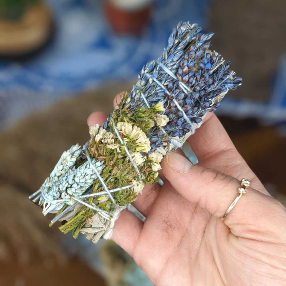 Blue Mullein and Sage Sticks - Zen Collection