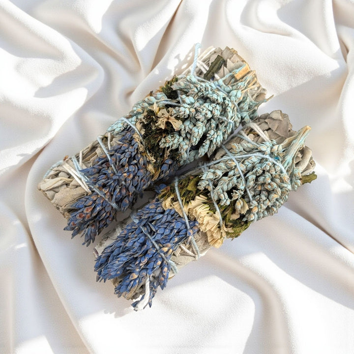 Blue Mullein and Sage Sticks - Zen Collection