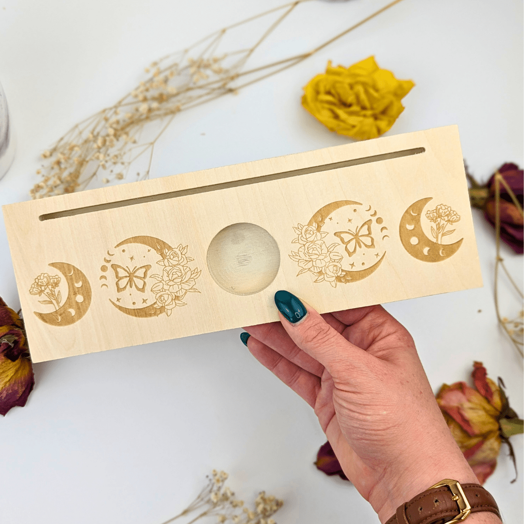 Butterfly Tarot and Candle Holder - Zen Collection