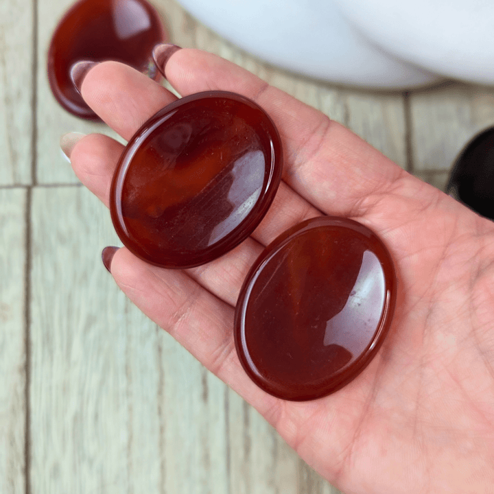 Carnelian Worry Stones - Zen Collection