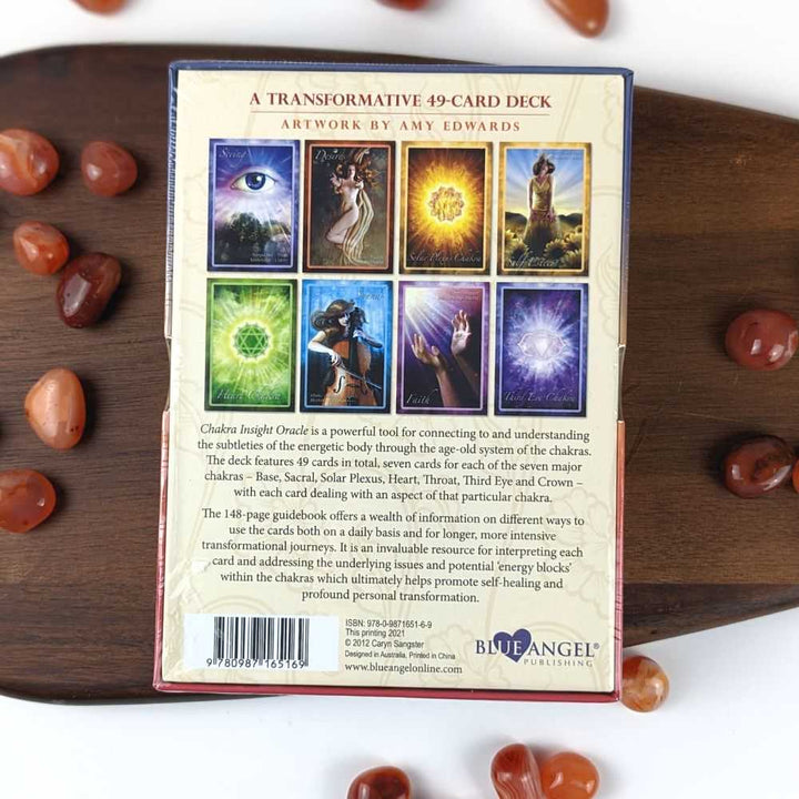 Chakra Insight Oracle Deck - 49 Cards for Chakra Healing