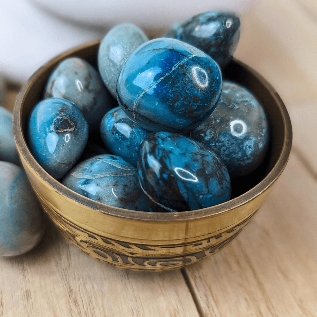 Chrysocolla Tumbles - Zen Collection