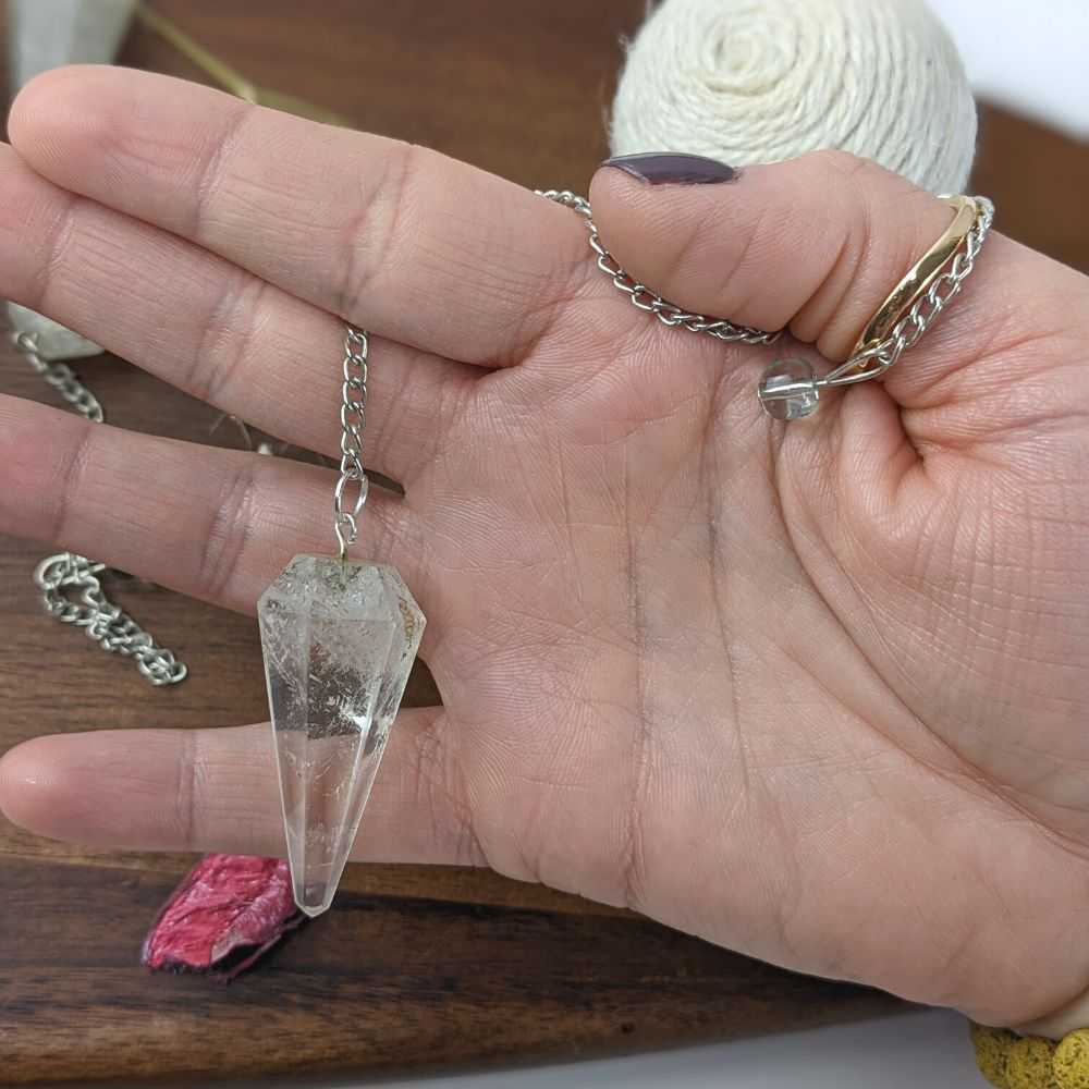 Clear Quartz Pendulum - Zen Collection