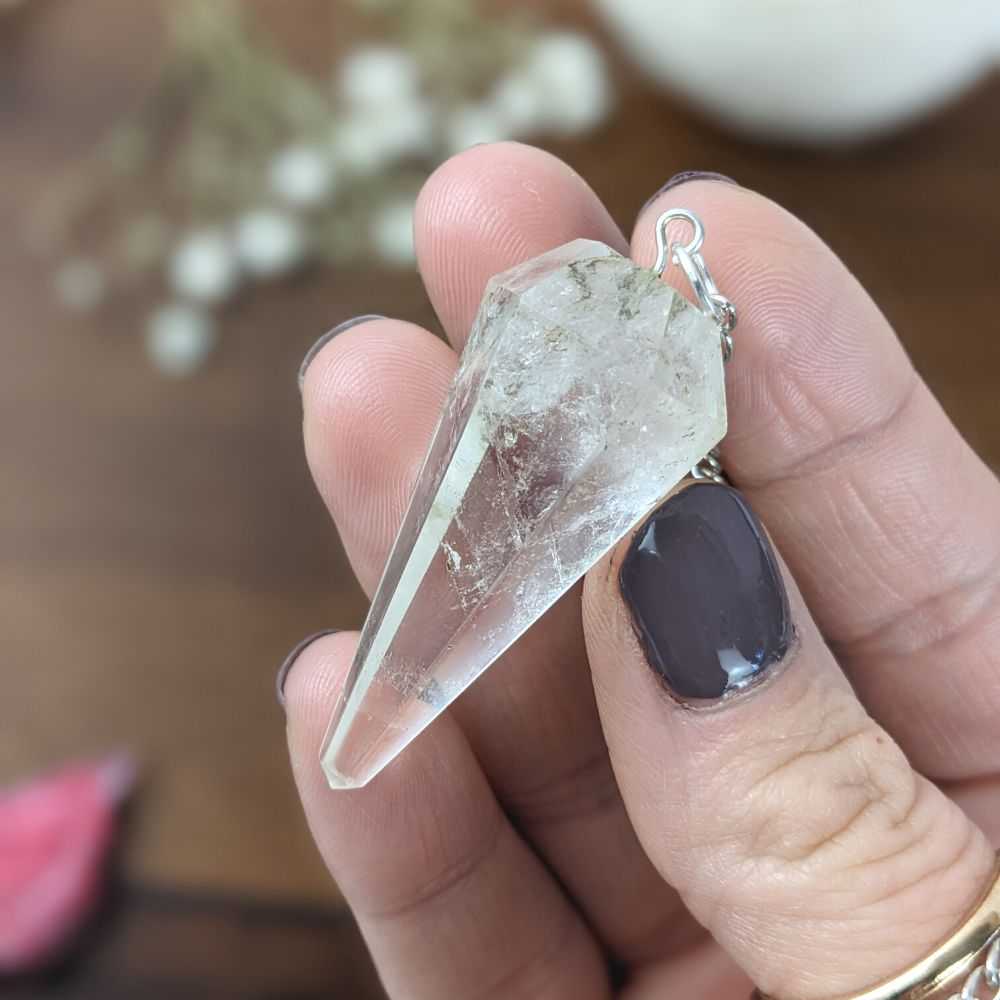 Clear Quartz Pendulum - Zen Collection