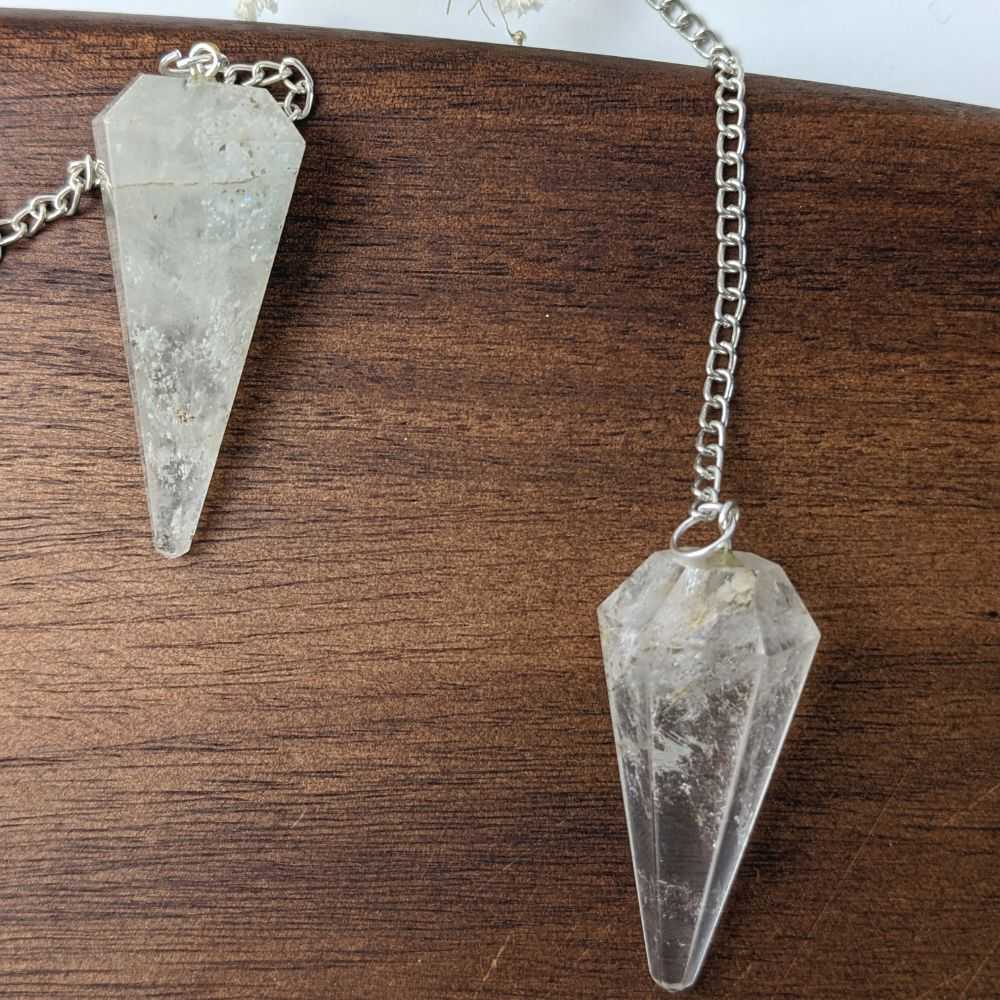 Clear Quartz Pendulum - Zen Collection