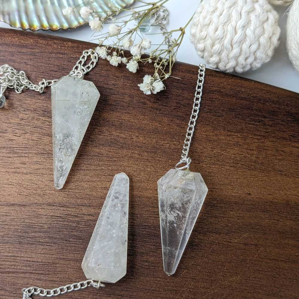 Clear Quartz Pendulum - Zen Collection