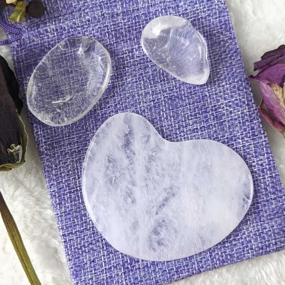 Clear Quartz Self Care Set - Zen Collection