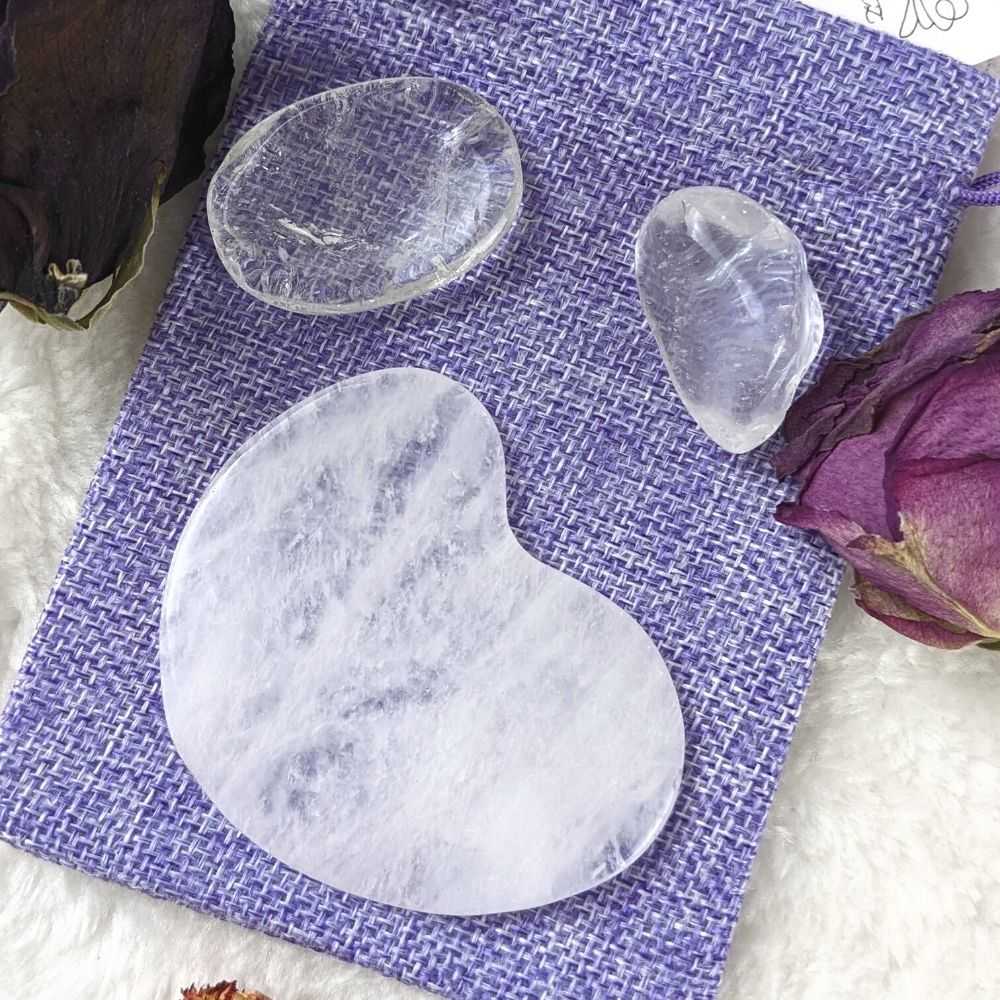 Clear Quartz Self Care Set - Zen Collection