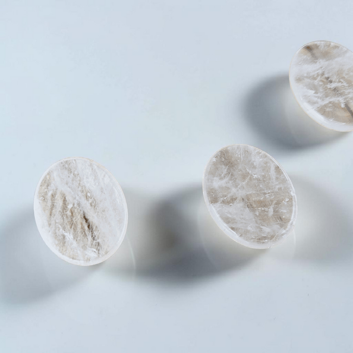 Clear Quartz Worry Stones - Zen Collection