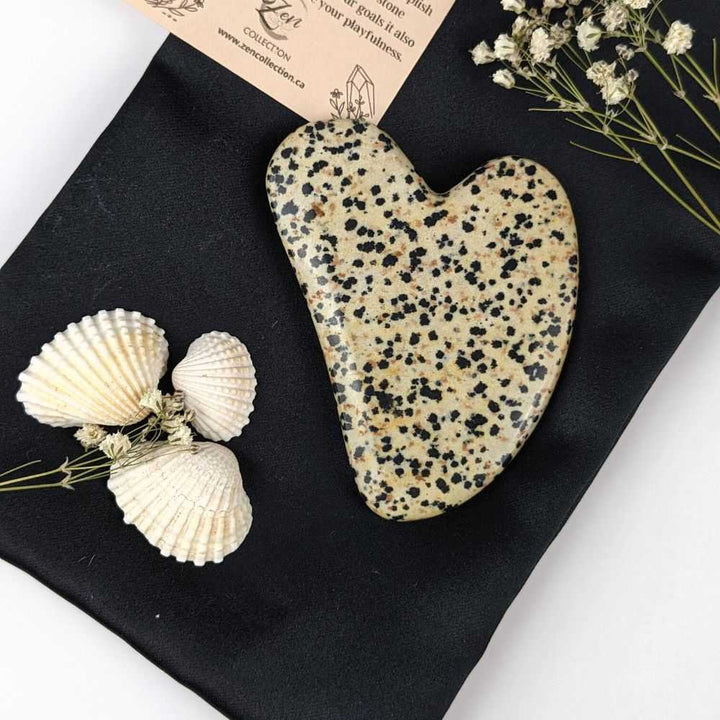 Dalmatian Jasper Gua Sha - Zen Collection