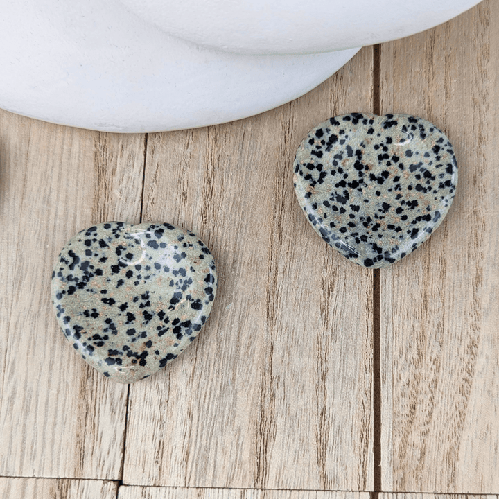 Dalmatian Jasper Worry Stones - Zen Collection