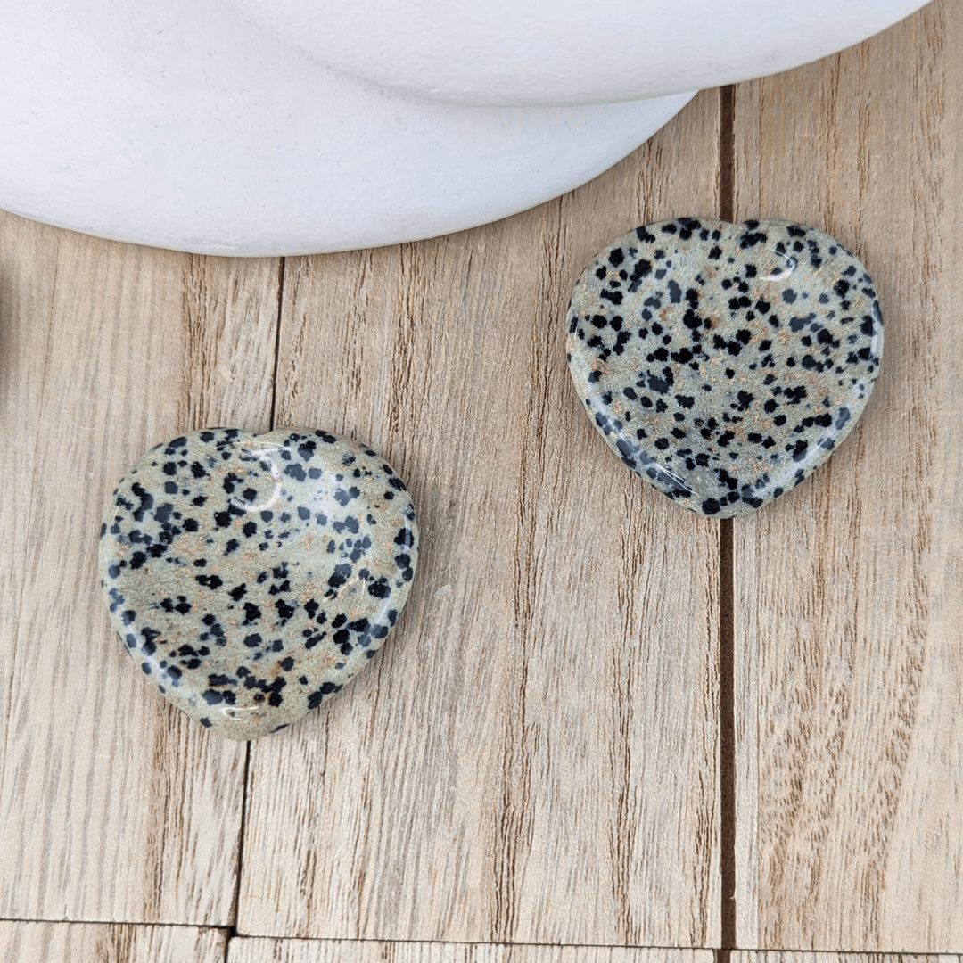 Dalmatian Jasper Worry Stones - Zen Collection