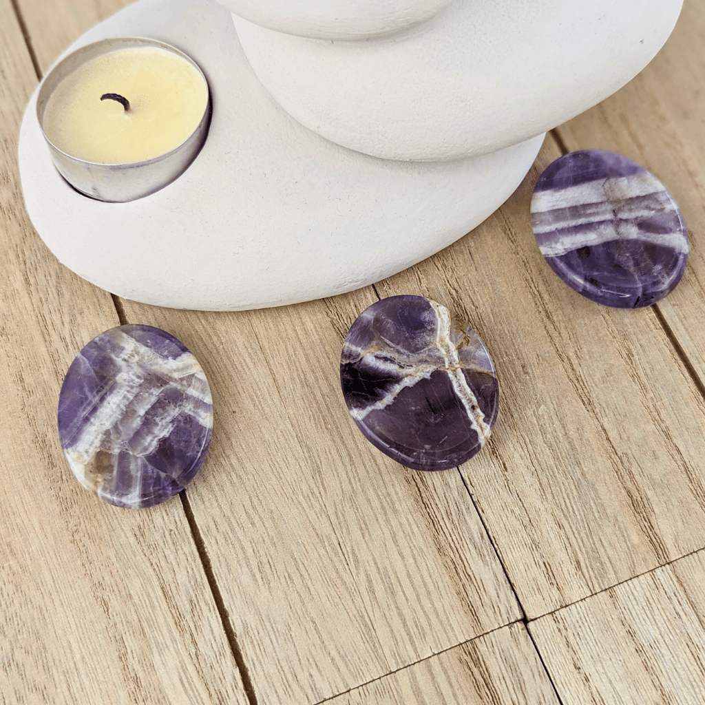 Dream Amethyst Worry Stones - Zen Collection