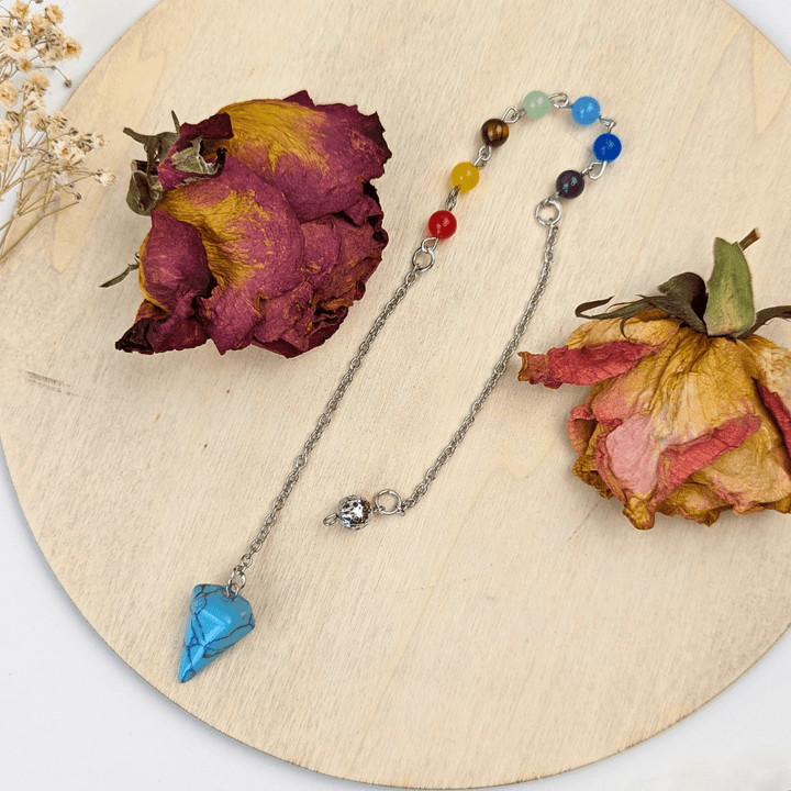 Dyed Howlite Pendulum - Zen Collection