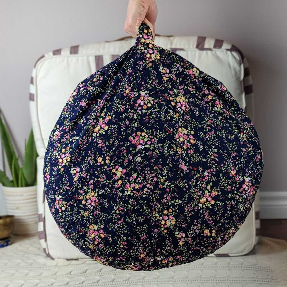 Floral Yoga Meditation Pillow - Zen Collection