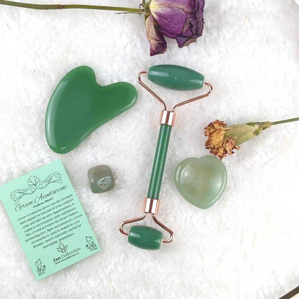 Green Aventurine Crystal Set - Zen Collection