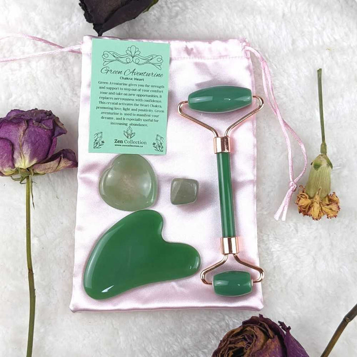 Green Aventurine Crystal Set - Zen Collection