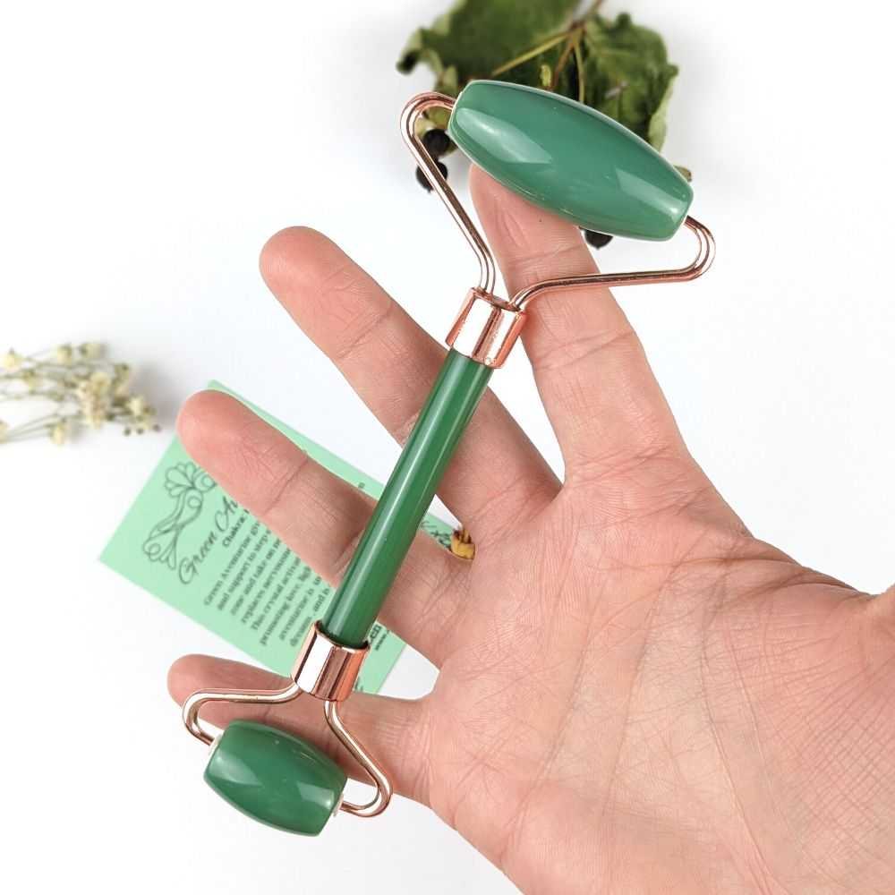 Green Aventurine Facial Roller - Zen Collection