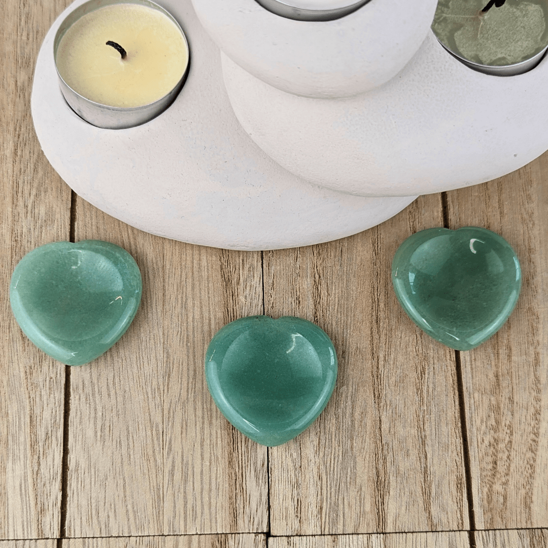 Green Aventurine Worry Stones - Zen Collection
