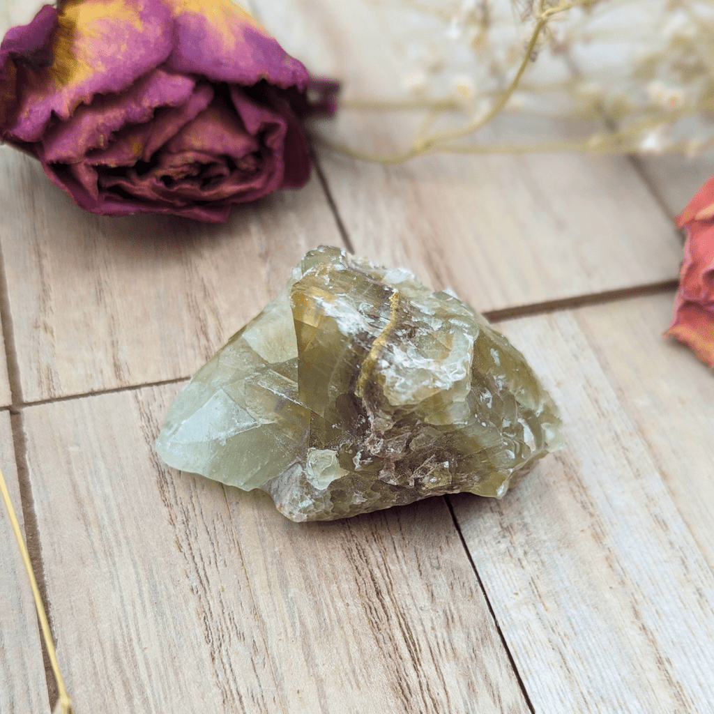 Green Calcite Raw Chunk - Zen Collection