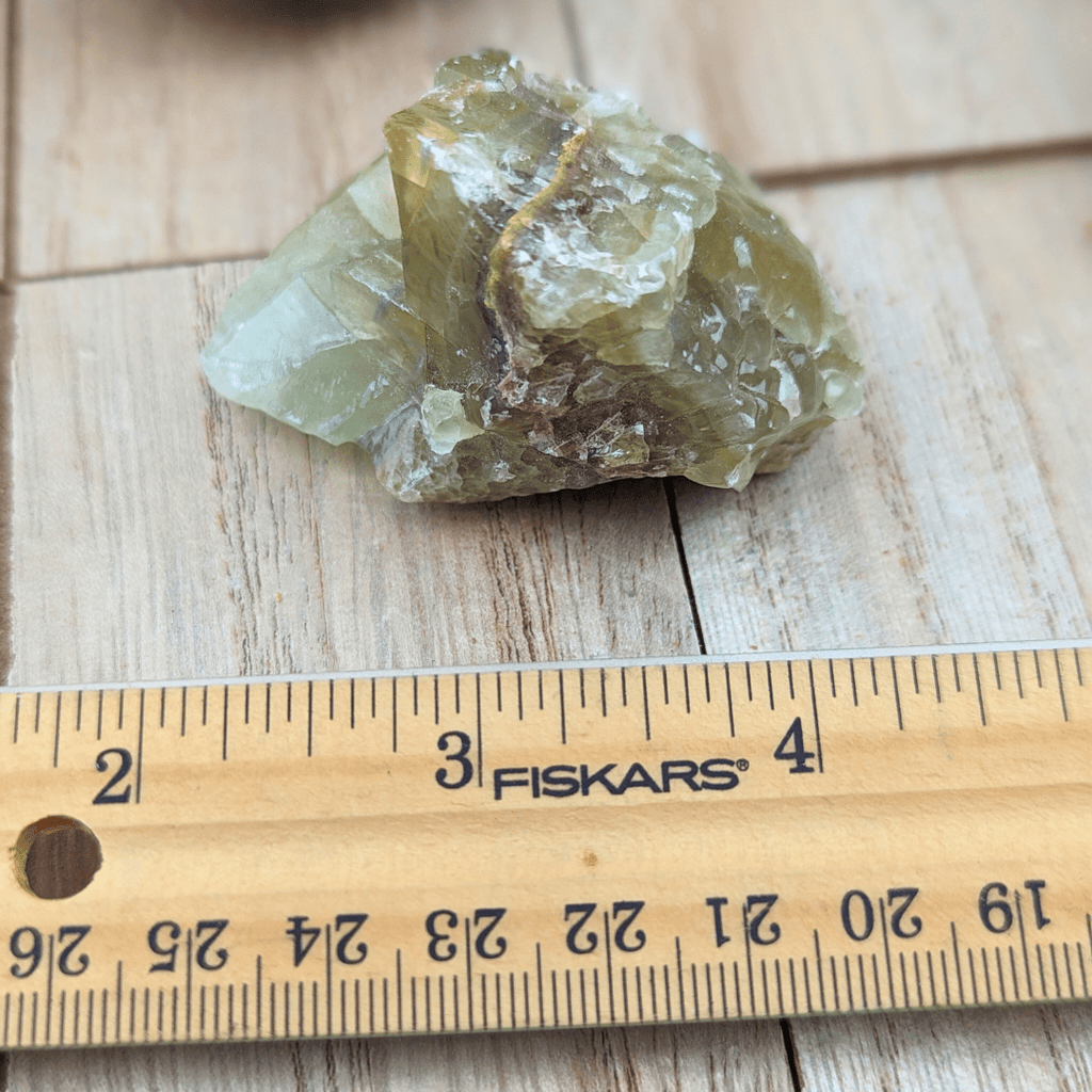 Green Calcite Raw Chunk - Zen Collection