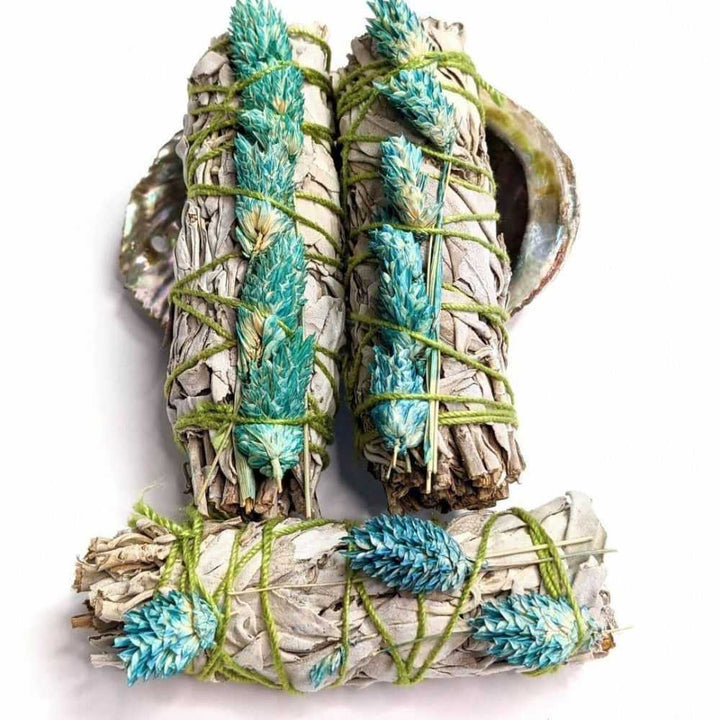 Green Mullein Energy Cleansing Sticks -sourced from a crystal store near me, Zen Collection