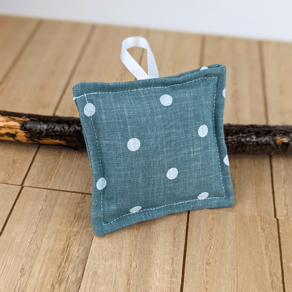 Green Polka Dot Lavender Sachets - Zen Collection