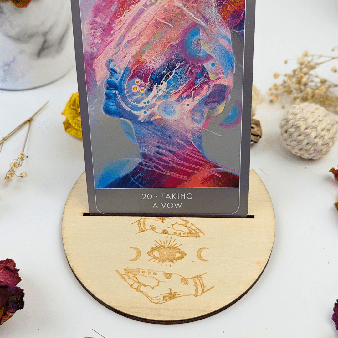 Healing Hand Tarot Card Holder - Zen Collection