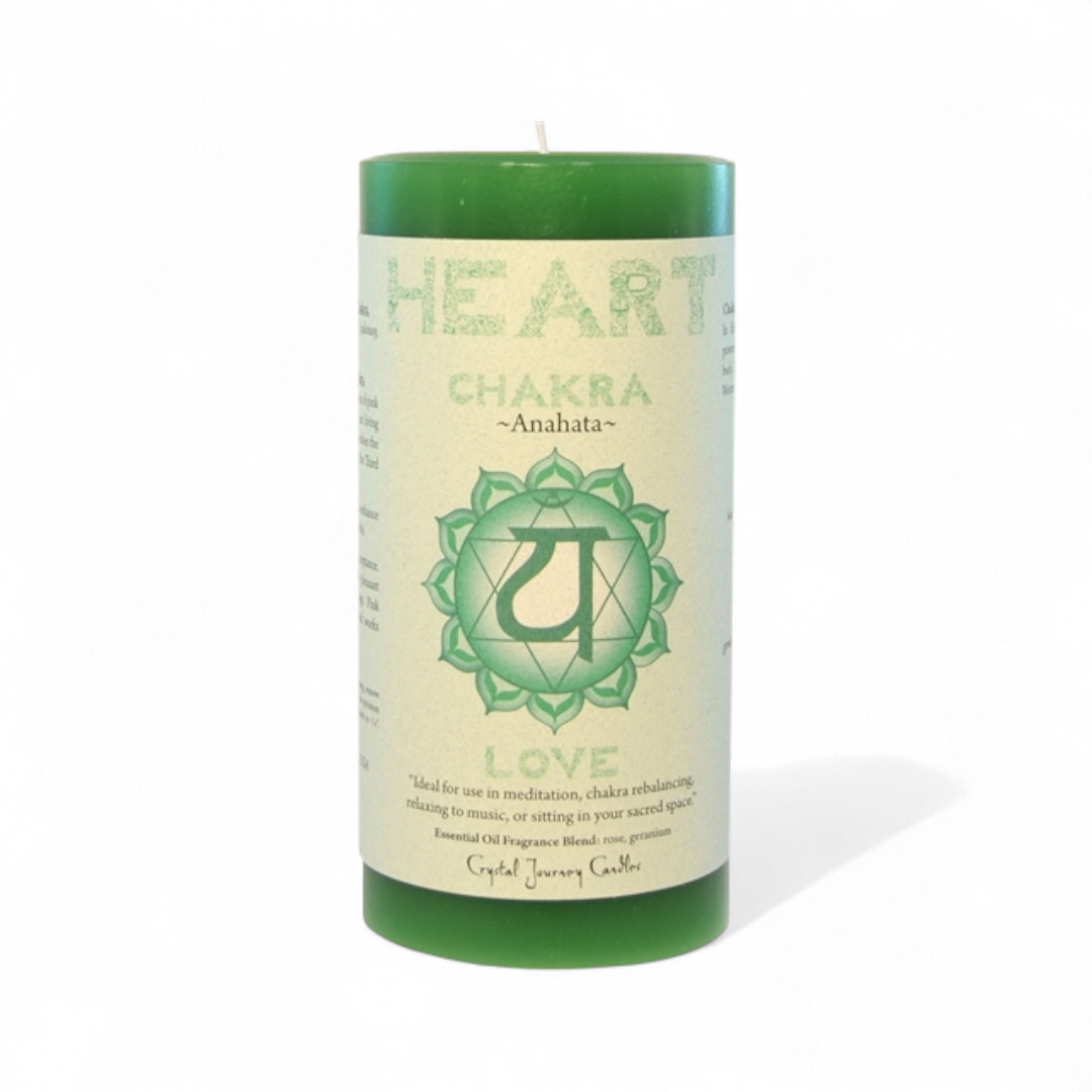 Heart Chakra Candle - Zen Collection