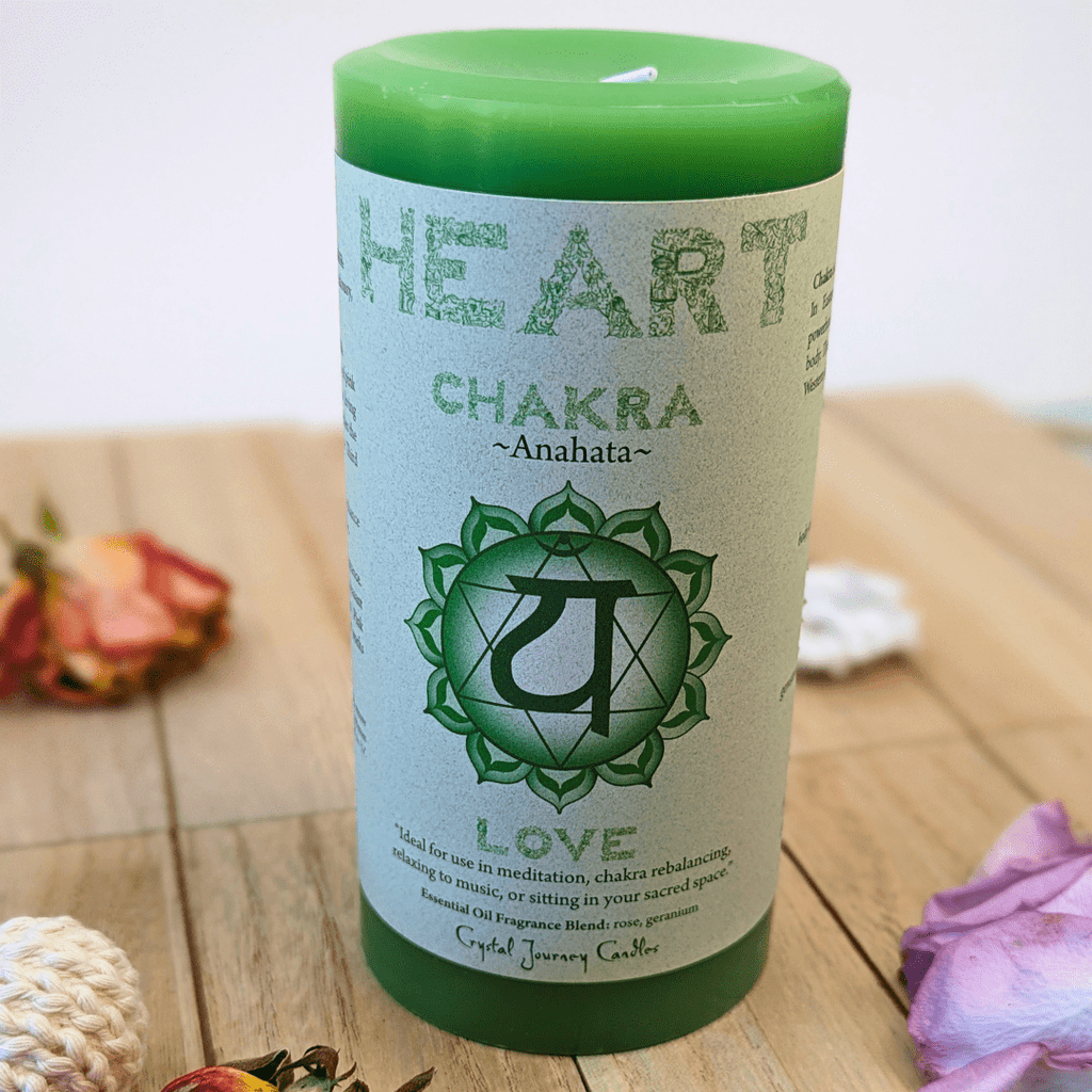 Heart Chakra Candle - Zen Collection