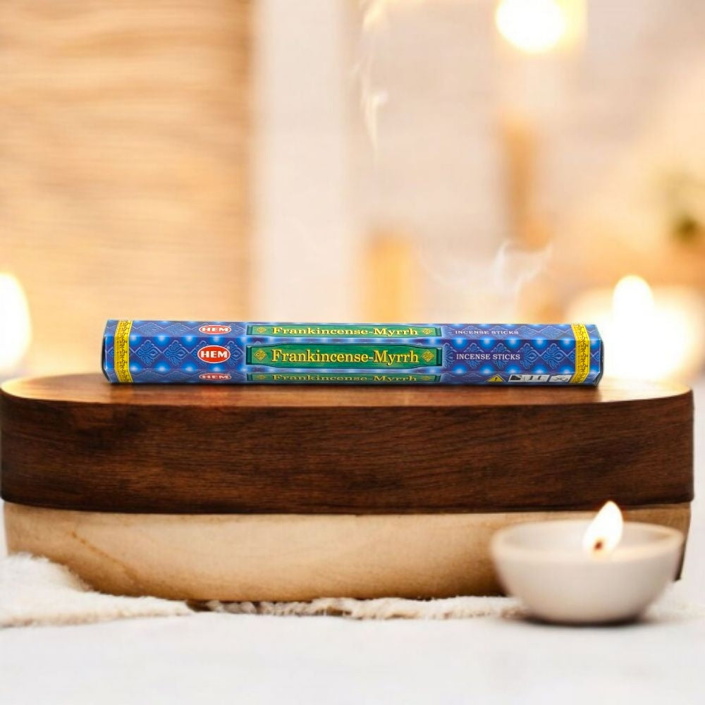 Hem Frankincense and Myrrh Incense - Zen Collection