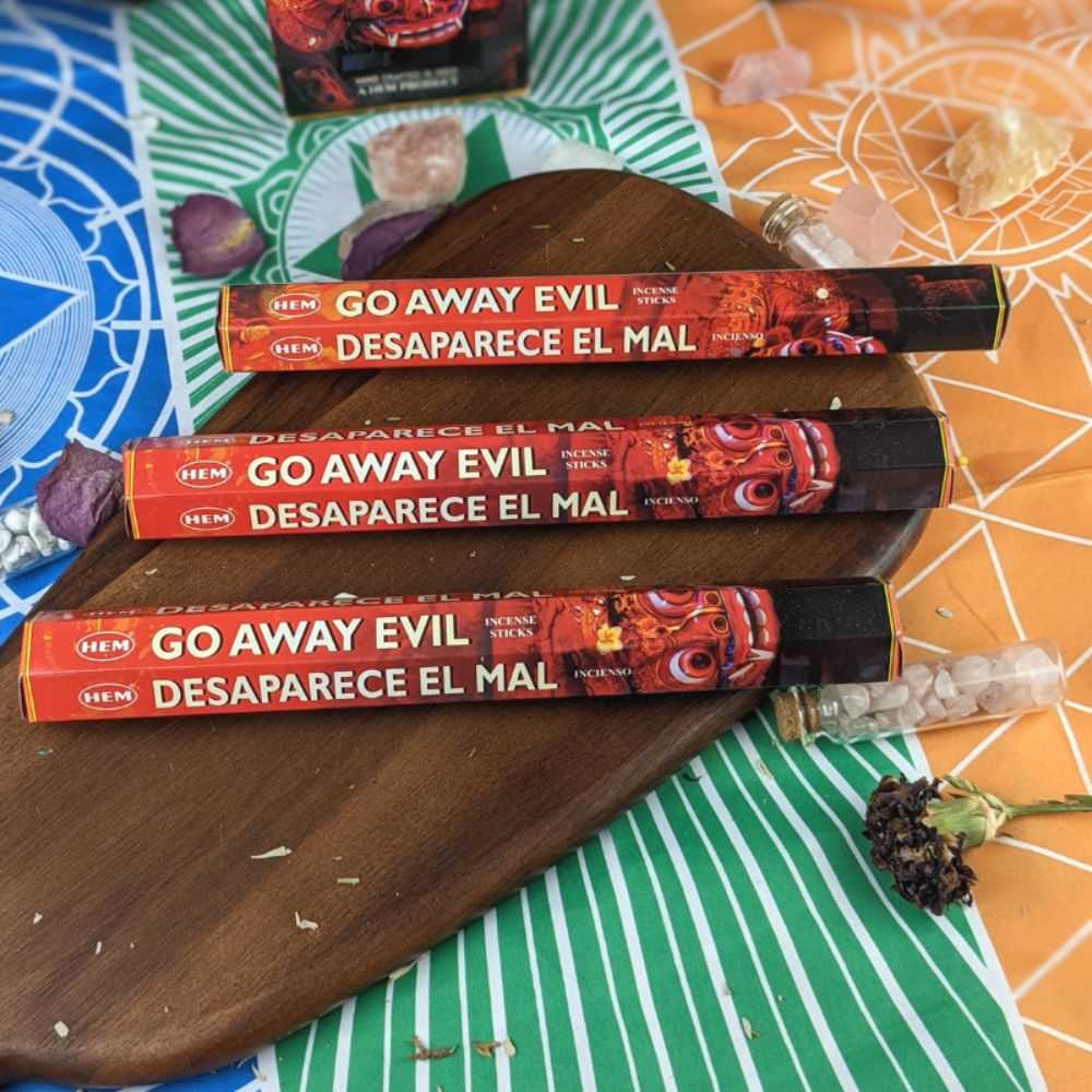 Hem Go Away Evil Incense - Zen Collection