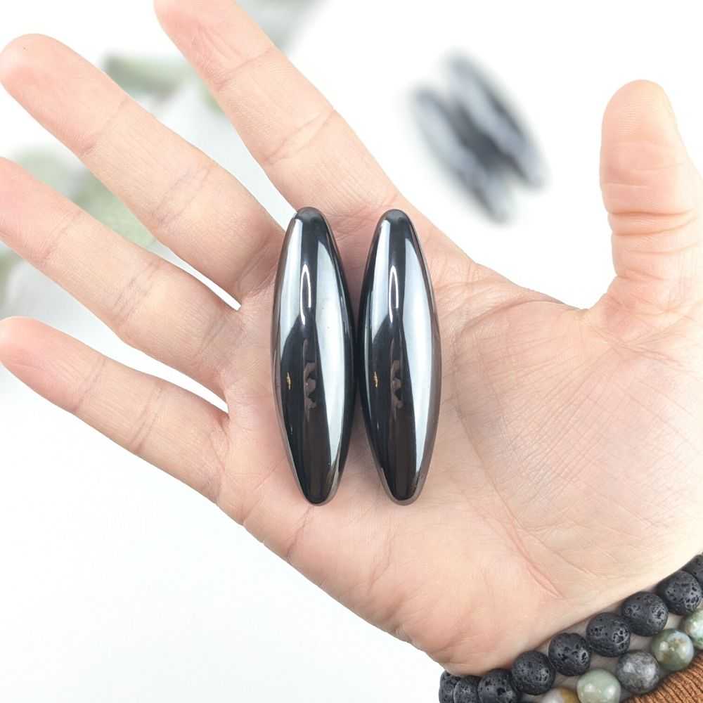 Hematite Magnetic Zippers - Zen Collection