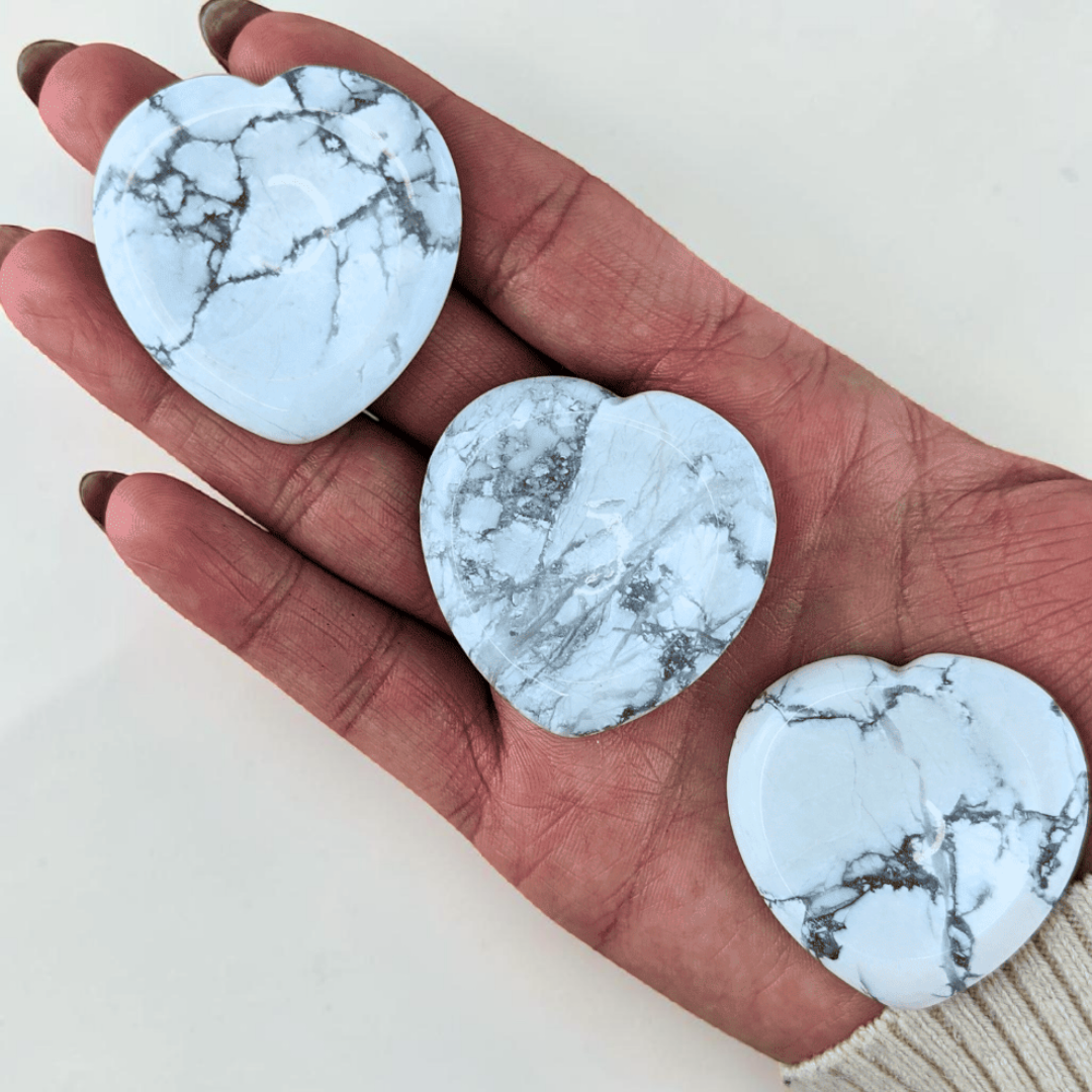 Howlite Worry Stones - Zen Collection