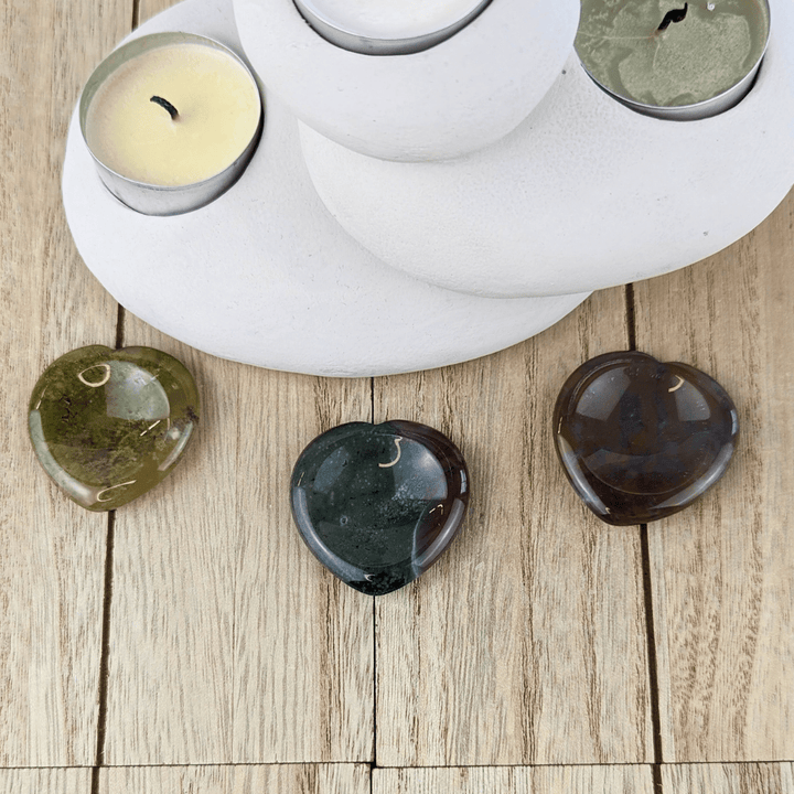 Indian Agate Worry Stones - Zen Collection