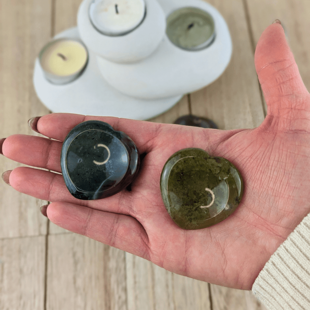 Indian Agate Worry Stones - Zen Collection